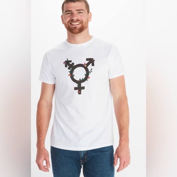 Marmot Tops - Unisex Marmot Pride Short-Sleeve Tee